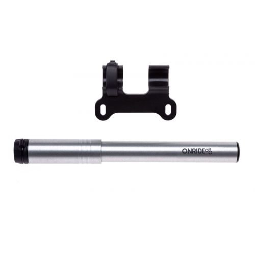 Насос компактный  ONRIDE Slate 20 алюминиевый с манометром макс.давление 120PSI головка под FV/AV